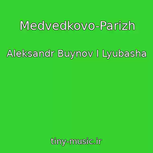 کاور آهنگ Medvedkovo-Parizh از Aleksandr Buynov I Lyubasha