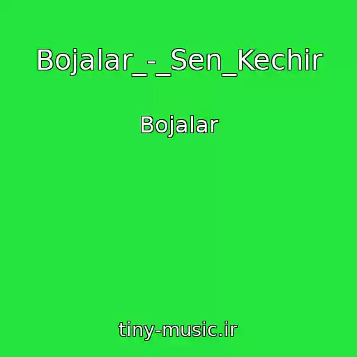 کاور آهنگ Bojalar_-_Sen_Kechir از Bojalar