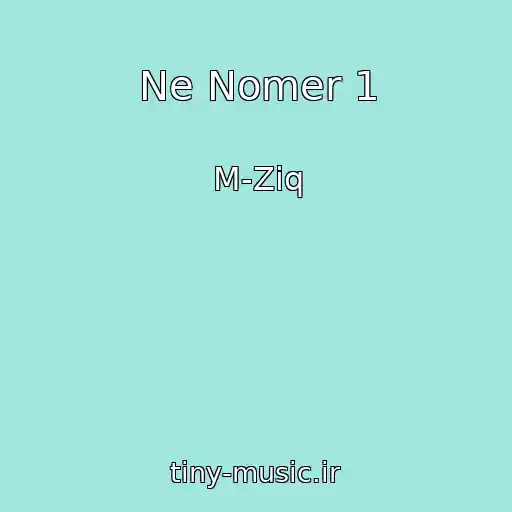 کاور آهنگ Ne Nomer 1 از Μ-Ziq
