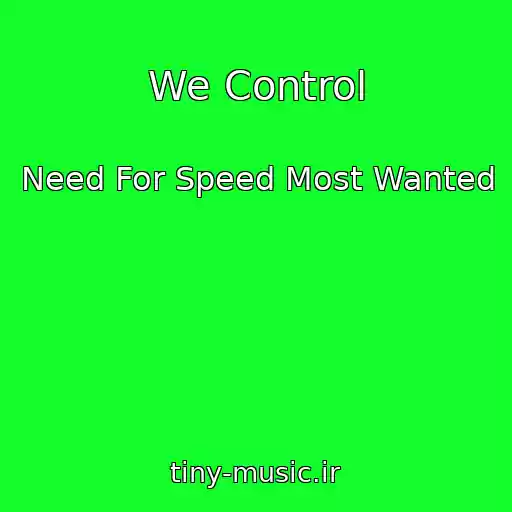 کاور آهنگ We Control از Need For Speed Most Wanted