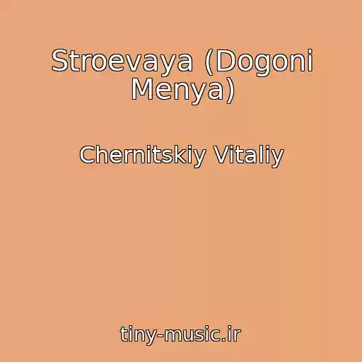 کاور آهنگ Stroevaya (Dogoni Menya) از Chernitskiy Vitaliy