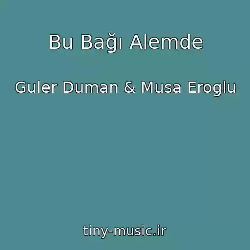 کاور آهنگ Bu Bağı Alemde از Guler Duman & Musa Eroglu