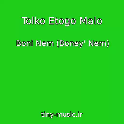 کاور آهنگ Tolko Etogo Malo از Boni Nem (Boney' Nem)