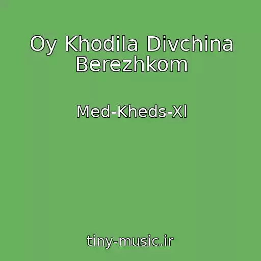 کاور آهنگ Oy Khodila Dіvchina Berezhkom از Med-Kheds-Xl