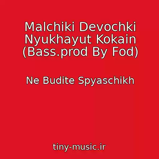 کاور آهنگ Malchiki Devochki Nyukhayut Kokain (Bass.prod By Fod) از Ne Budite Spyaschikh