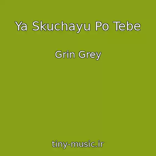 کاور آهنگ Ya Skuchayu Po Tebe از Grin Grey