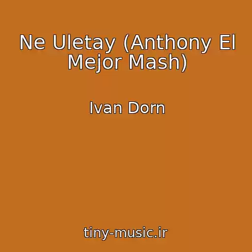 کاور آهنگ Ne Uletay (Anthony El Mejor Mash) از Ivan Dorn