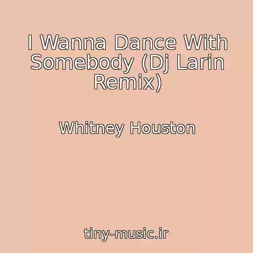 کاور آهنگ I Wanna Dance With Somebody (Dj Larin Remix) از Whitney Houston