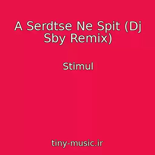 کاور آهنگ A Serdtse Ne Spit (Dj Sby Remix) از Stimul