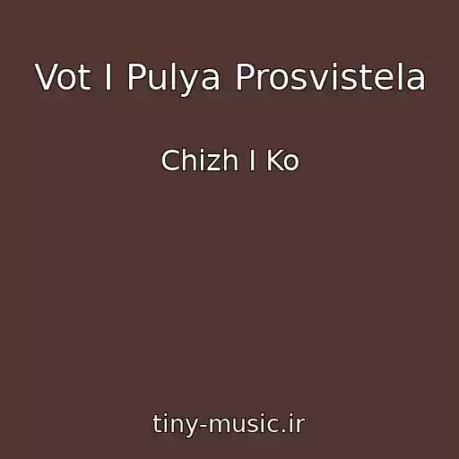 کاور آهنگ Vot I Pulya Prosvistela از Chizh I Ko