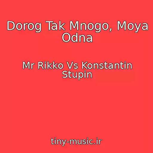 کاور آهنگ Dorog Tak Mnogo, Moya Odna از Mr Rikko Vs Konstantin Stupin