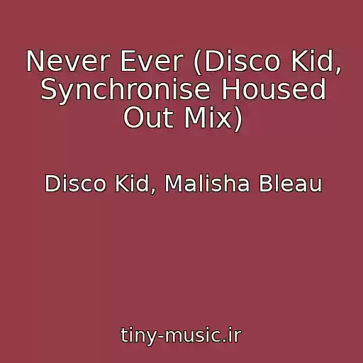 کاور آهنگ Never Ever (Disco Kid, Synchronise Housed Out Mix) از Disco Kid, Malisha Bleau