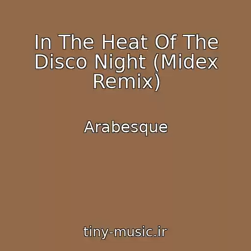 کاور آهنگ In The Heat Of The Disco Night (Midex Remix) از Arabesque