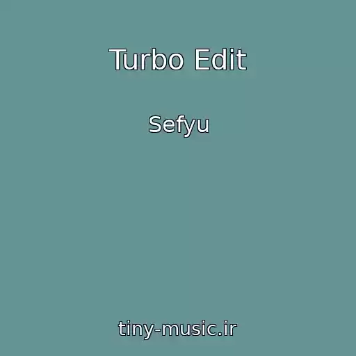 کاور آهنگ Turbo Edit از Sefyu