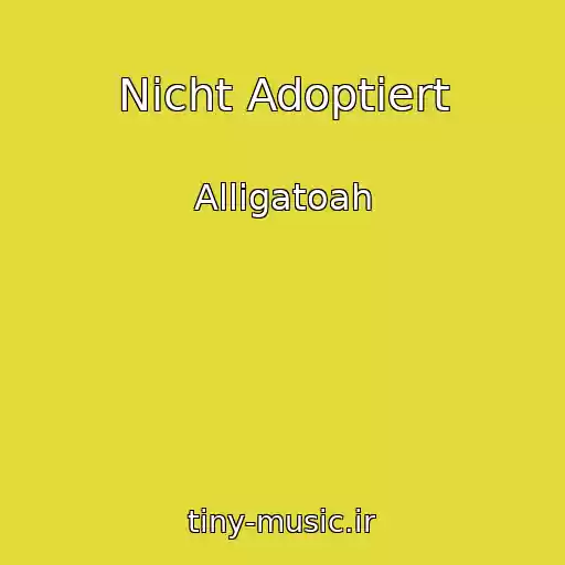 کاور آهنگ Nicht Adoptiert از Alligatoah