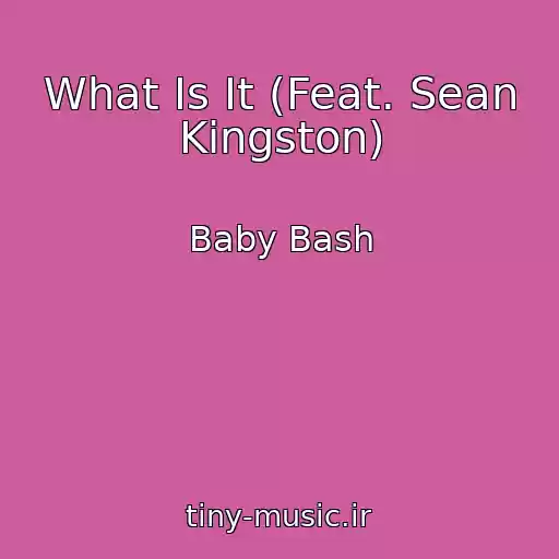 کاور آهنگ What Is It (Feat. Sean Kingston) از Baby Bash