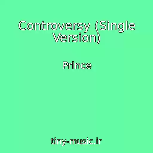 کاور آهنگ Controversy (Single Version) از Prince