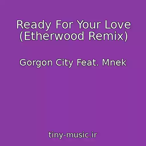 کاور آهنگ Ready For Your Love (Etherwood Remix) از Gorgon City Feat. Mnek