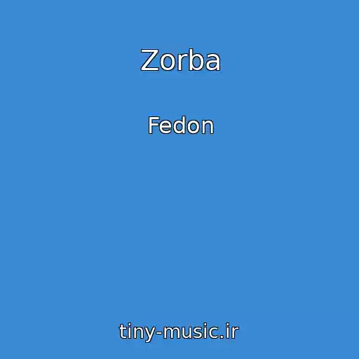 کاور آهنگ Zorba از Fedon