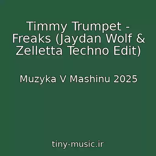کاور آهنگ Timmy Trumpet - Freaks (Jaydan Wolf & Zelletta Techno Edit) از Muzyka V Mashinu 2025