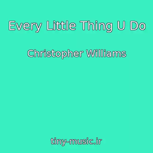 کاور آهنگ Every Little Thing U Do از Christopher Williams