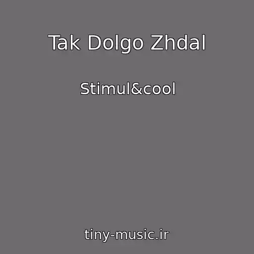 کاور آهنگ Tak Dolgo Zhdal از Stimul&cool