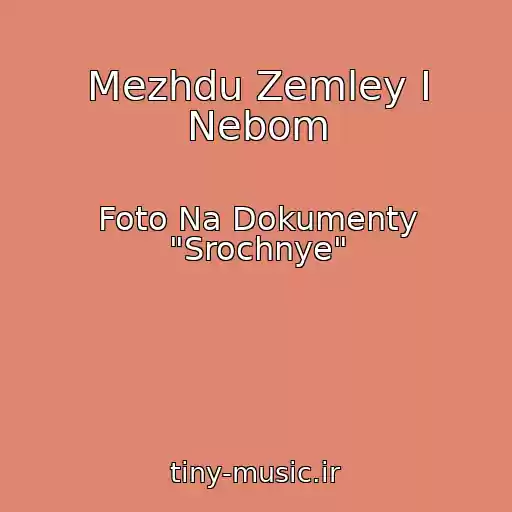 کاور آهنگ Mezhdu Zemley I Nebom از Foto Na Dokumenty "Srochnye"