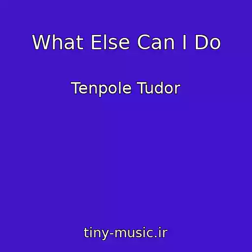 کاور آهنگ What Else Can I Do از Tenpole Tudor