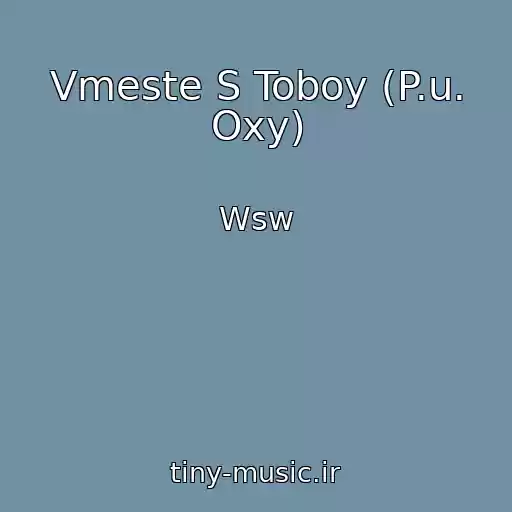 کاور آهنگ Vmeste S Toboy (P.u. Oxy) از Wsw