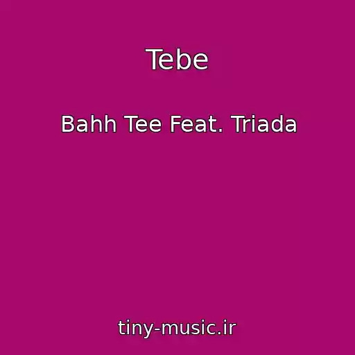 کاور آهنگ Tebe از Bahh Tee Feat. Triada