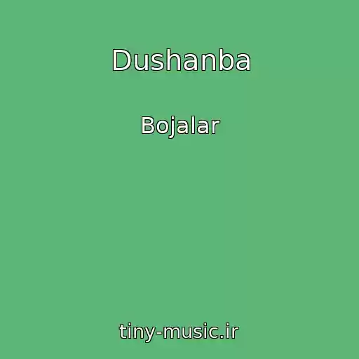 کاور آهنگ Dushanba از Bojalar