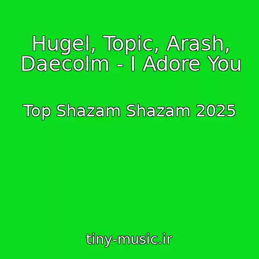 کاور آهنگ Hugel, Topic, Arash, Daecolm - I Adore You از Top Shazam Shazam 2025