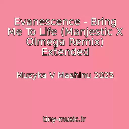 کاور آهنگ Evanescence - Bring Me To Life (Manjestic X Olmega Remix) Extended از Muzyka V Mashinu 2025