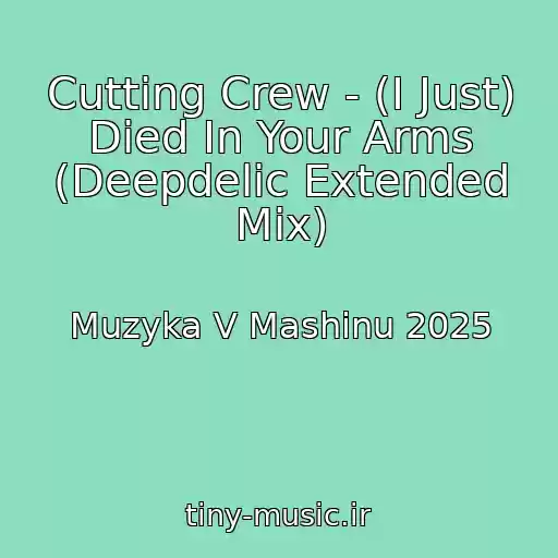 کاور آهنگ Cutting Crew - (I Just) Died In Your Arms (Deepdelic Extended Mix) از Muzyka V Mashinu 2025