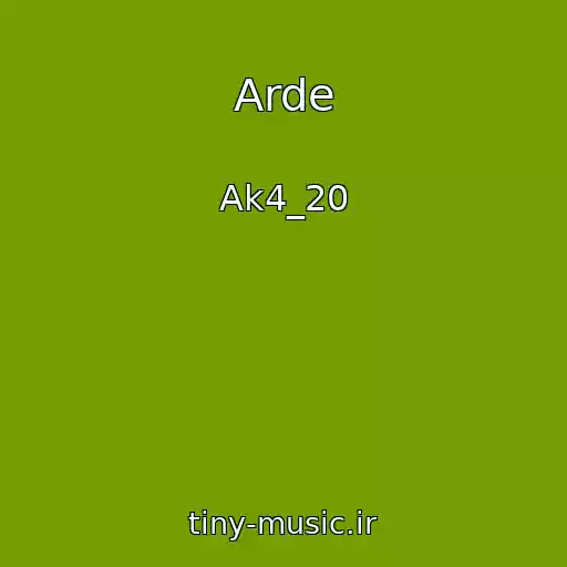 کاور آهنگ Arde از Ak4_20