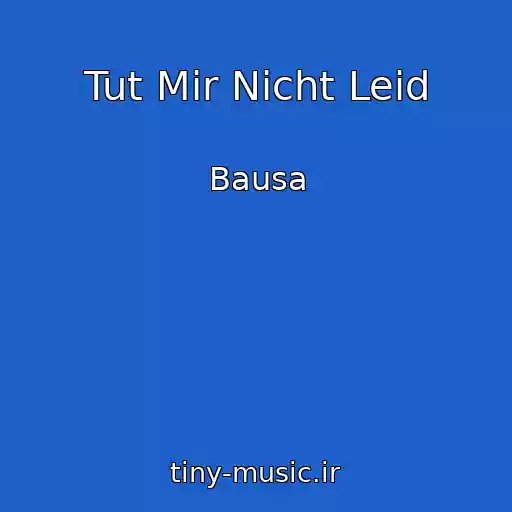 کاور آهنگ Tut Mir Nicht Leid از Bausa