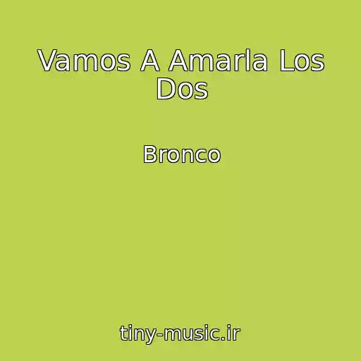 کاور آهنگ Vamos A Amarla Los Dos از Bronco
