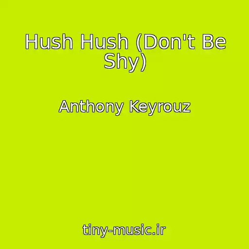 کاور آهنگ Hush Hush (Don't Be Shy) از Anthony Keyrouz