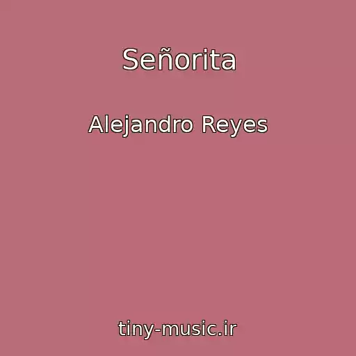 کاور آهنگ Señorita از Alejandro Reyes