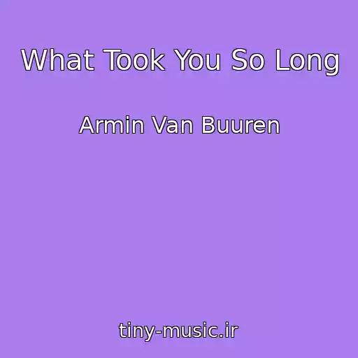 کاور آهنگ What Took You So Long از Armin Van Buuren