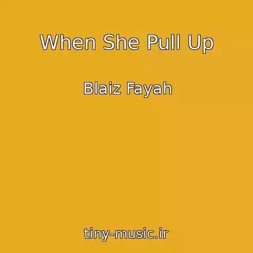 کاور آهنگ When She Pull Up از Blaiz Fayah