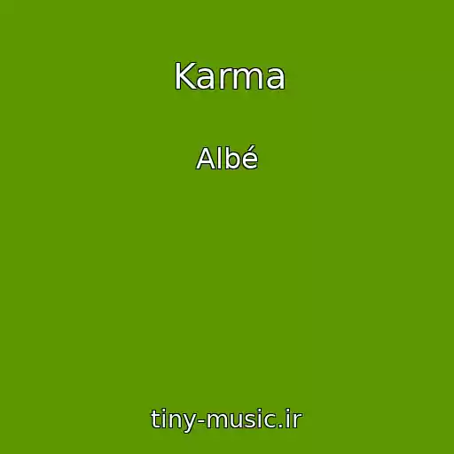 کاور آهنگ Karma از Albé