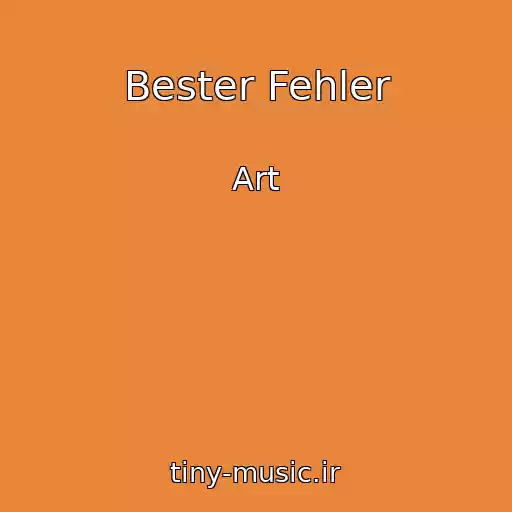 کاور آهنگ Bester Fehler از Art