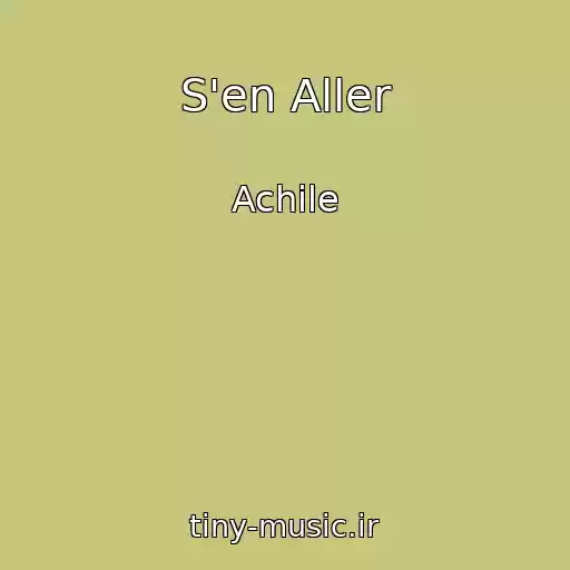 کاور آهنگ S'en Aller از Achile