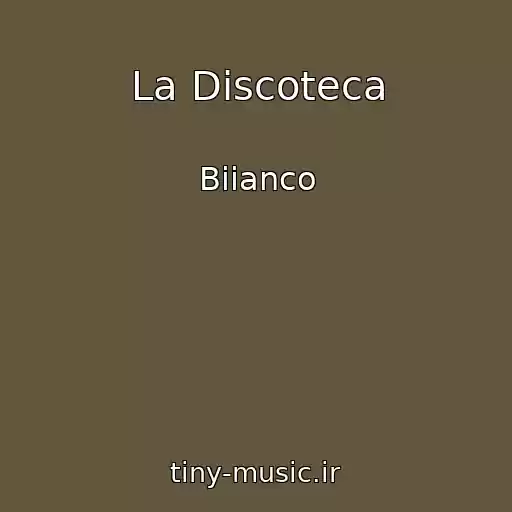 کاور آهنگ La Discoteca از Biianco