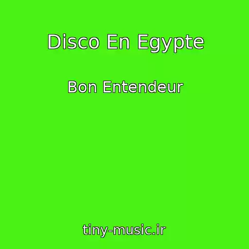 کاور آهنگ Disco En Egypte از Bon Entendeur
