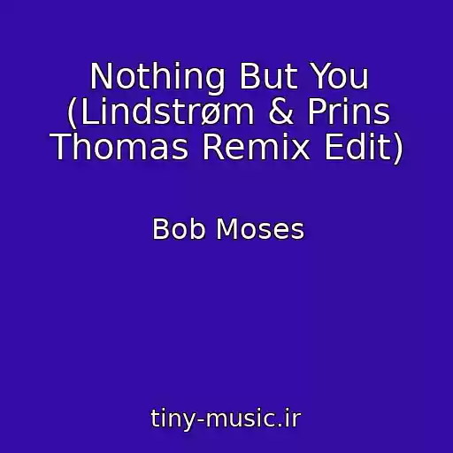 کاور آهنگ Nothing But You (Lindstrøm & Prins Thomas Remix Edit) از Bob Moses