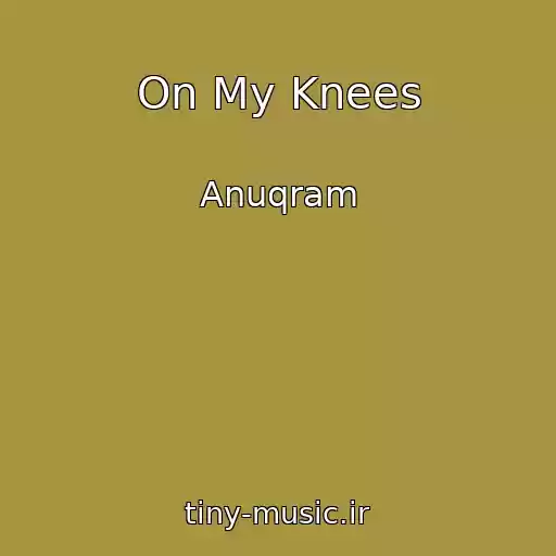 کاور آهنگ On My Knees از Anuqram