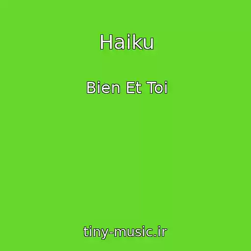 کاور آهنگ Haiku از Bien Et Toi