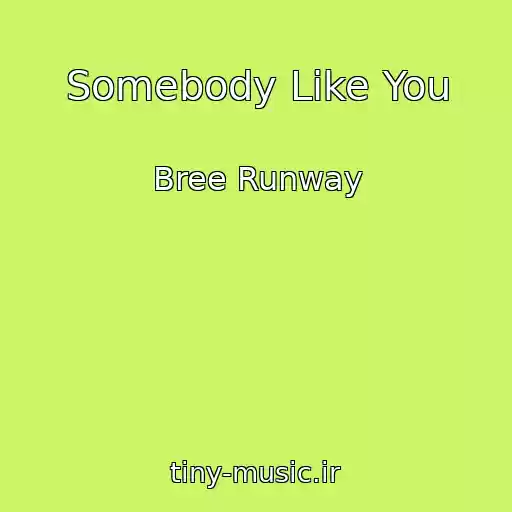 کاور آهنگ Somebody Like You از Bree Runway